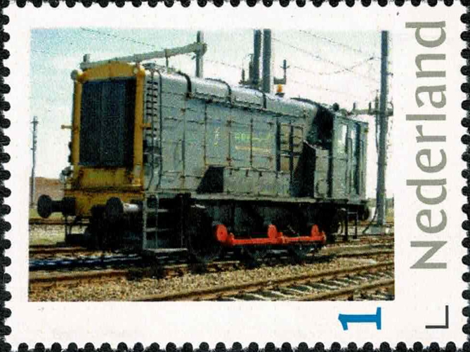 year=2019, Dutch personalised stamp with Dutch loco